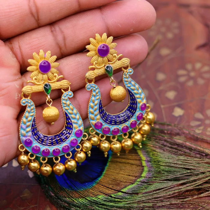 Earrings TRIBAL ORNAMENTS 925 sterling silver handmade vintage customized design stud earrings drop dangle wedding party jewelry tribal jewelry for girls s647 Earrings TRIBAL ORNAMENTS 925 sterling silver handmade vintage customized design stud earrings drop dangle wedding party jewelry tribal jewelry for girls s647
