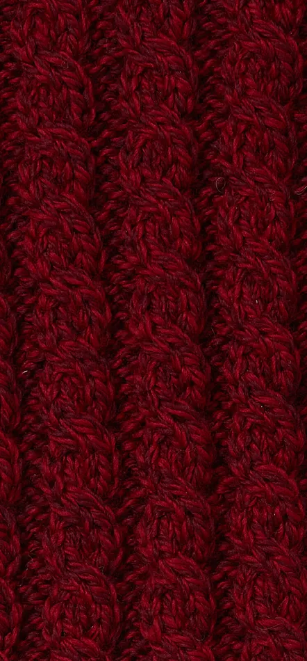 Merino Wool Diamond Stitch Hat Aran Woollen Mills Earrings
