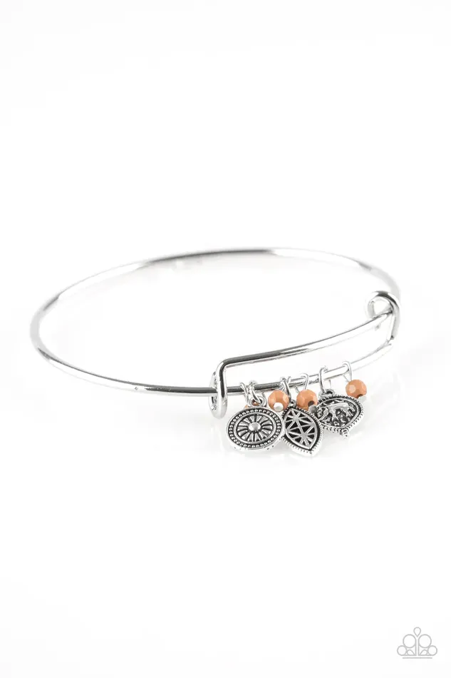 Bracelets Paparazzi Jewelry Paparazzi Bracelet The Elephant In The Room Brown