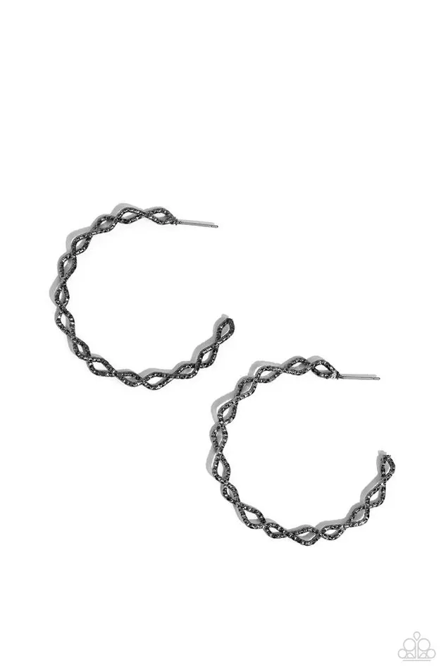 Earrings Paparazzi Earring Haute Helix Black Paparazzi Jewelry Earrings Paparazzi Earring Haute Helix Black Paparazzi Jewelry