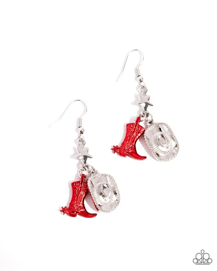 Earrings Paparazzi Jewelry Paparazzi Earring Rodeo Royalty Red Earrings Paparazzi Jewelry Paparazzi Earring Rodeo Royalty Red