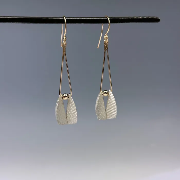 Kinetic Flutter Earrings Carolyn Zakarija Earrings