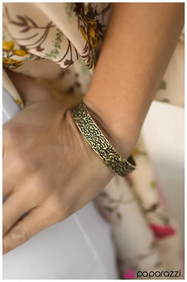 Paparazzi Bracelet Slim Chance Brass Paparazzi Jewelry Bracelets