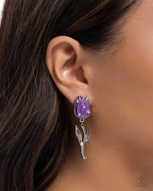 Paparazzi Earring Timeless Tulip Paparazzi Jewelry Earrings