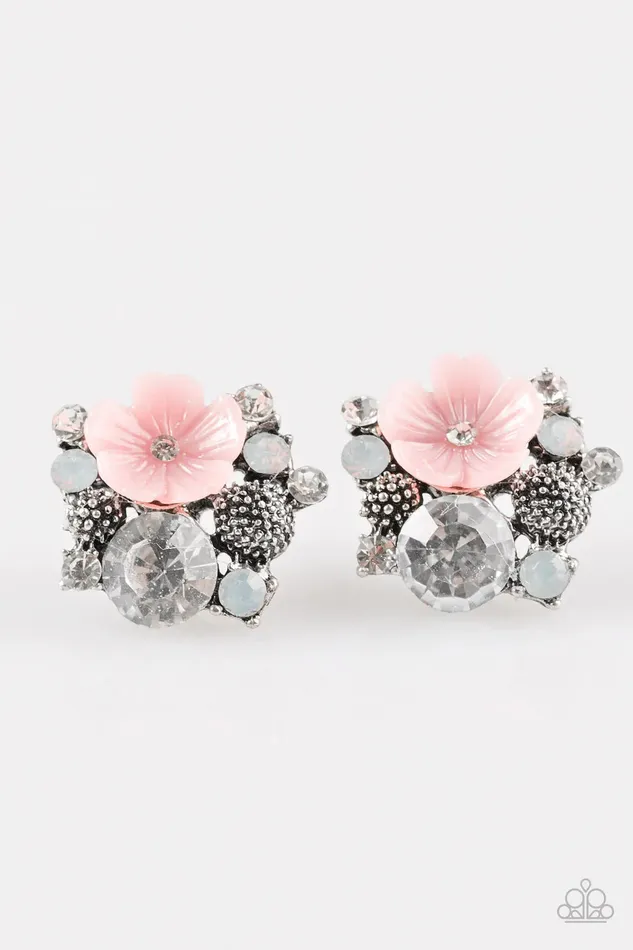 Paparazzi Jewelry Earrings Paparazzi Earring Lily Valleys Pink