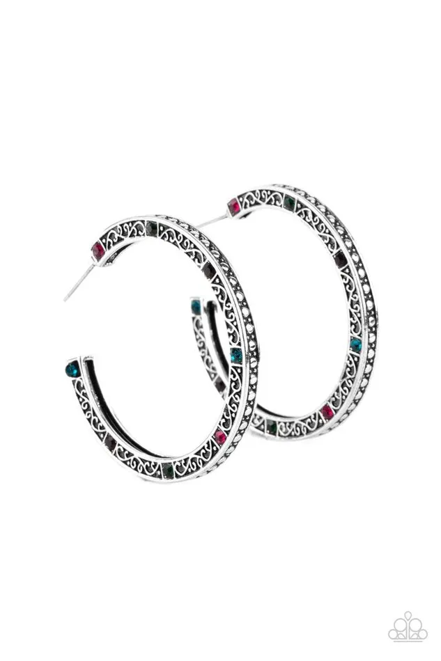 Paparazzi Jewelry Earrings Paparazzi Earring Richly Royal Multi Paparazzi Jewelry Earrings Paparazzi Earring Richly Royal Multi