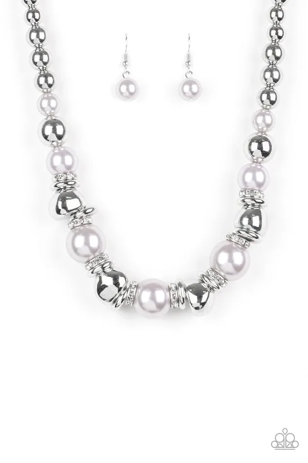 Paparazzi Jewelry Necklaces Paparazzi Necklace Hollywood HAUTE Spot Silver