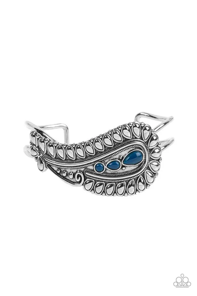 Paparazzi Jewelry Paparazzi Bracelet Paisley Prairie Blue Bracelets