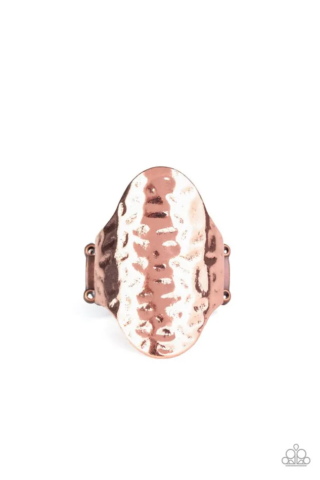 Rings Paparazzi Jewelry Paparazzi Ring Revamped Ripple Copper Rings Paparazzi Jewelry Paparazzi Ring Revamped Ripple Copper
