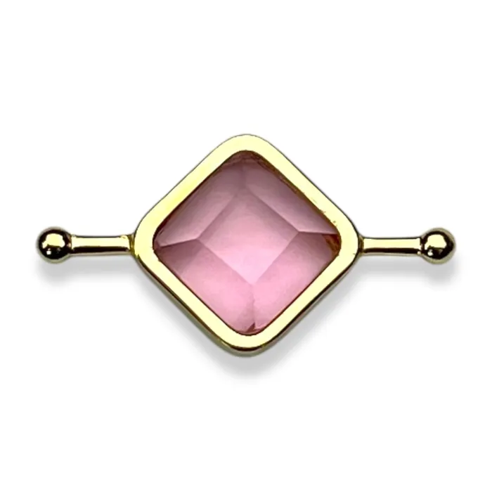 Birthstone CrossBar Element MyCONQUERing Necklaces