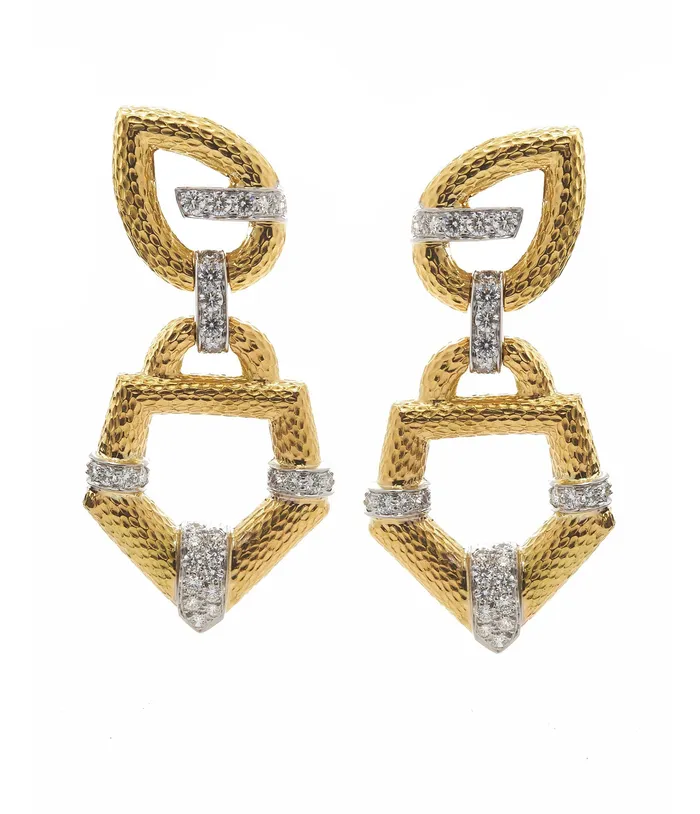 David Webb Workshop Earrings Carrier Earrings