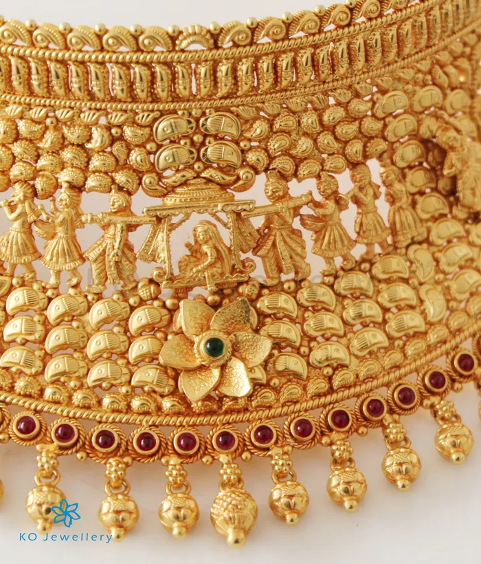 Necklaces Silversmith The Vadhu Silver Bridal Choker Necklace