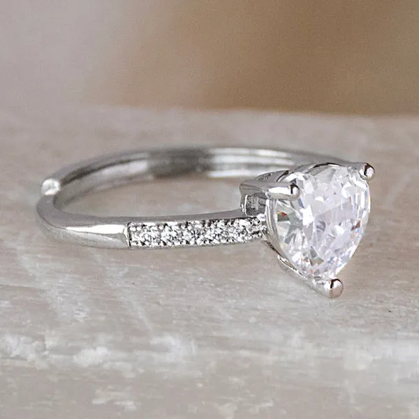 Upakarna Heart Shaped Ring Rings