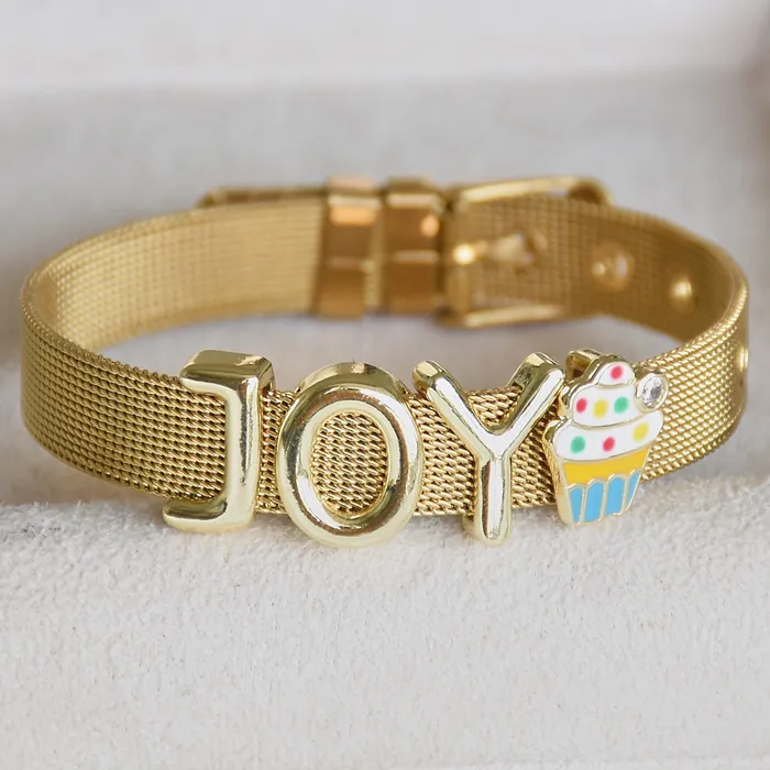 Upakarna Watches Personalised Initial Watch Bracelets