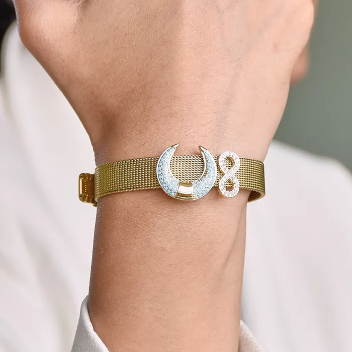 Upakarna Watches Personalised Initial Watch Bracelets