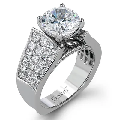 International Diamond Center Rings Simon G Round Engagement Ring Setting International Diamond Center Rings Simon G Round Engagement Ring Setting