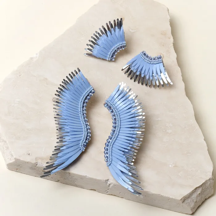 Mignonne Gavigan Earrings Madeline Earrings Carolina Blue Mignonne Gavigan Earrings Madeline Earrings Carolina Blue