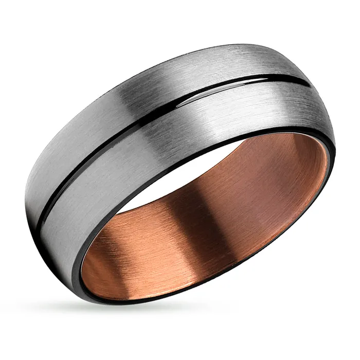 Rings Clean Casting Jewelry Black Tungsten Ring Espresso Wedding Ring Wedding Band Tungsten Ring